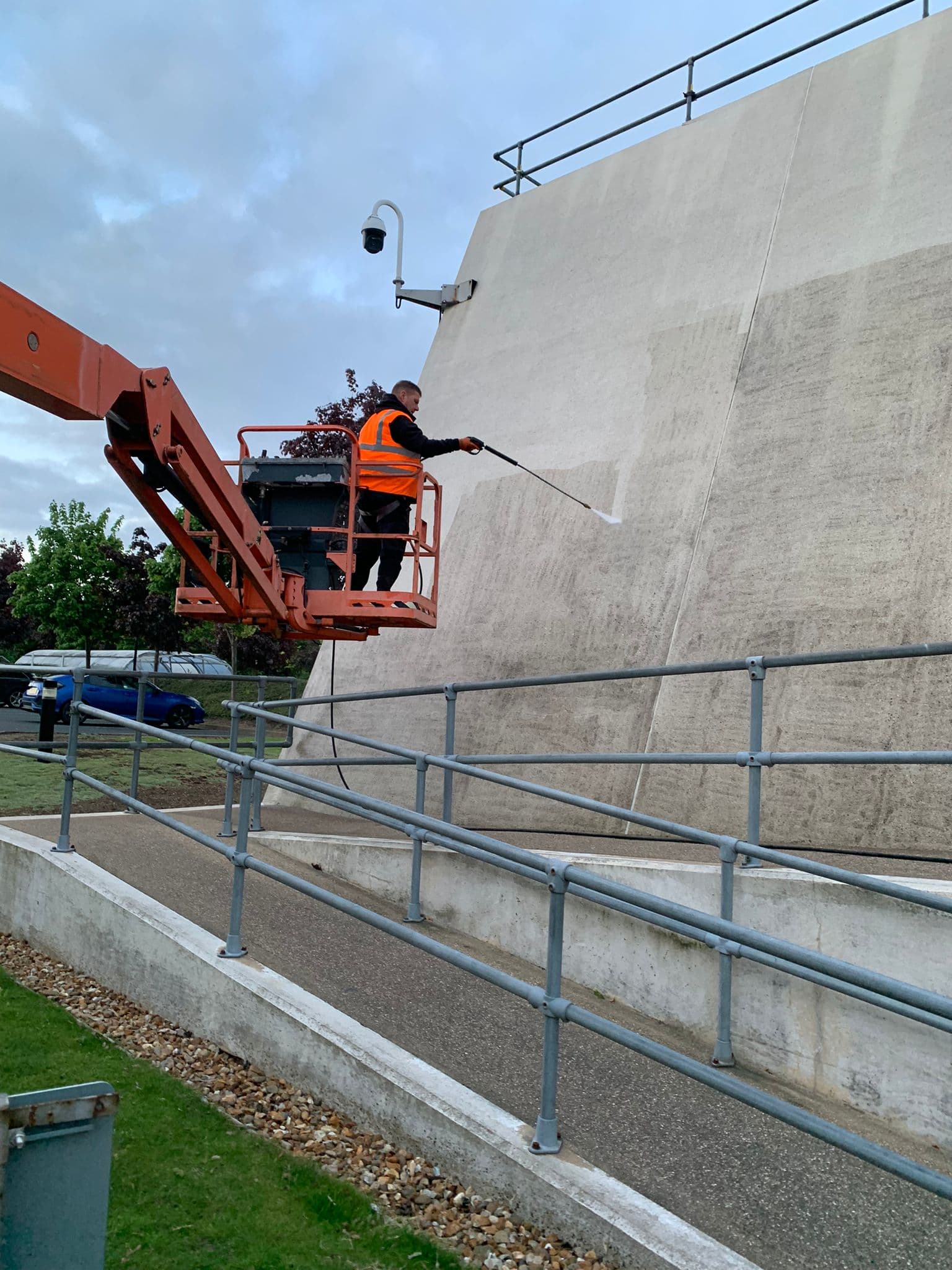 Rope access work in Dundee