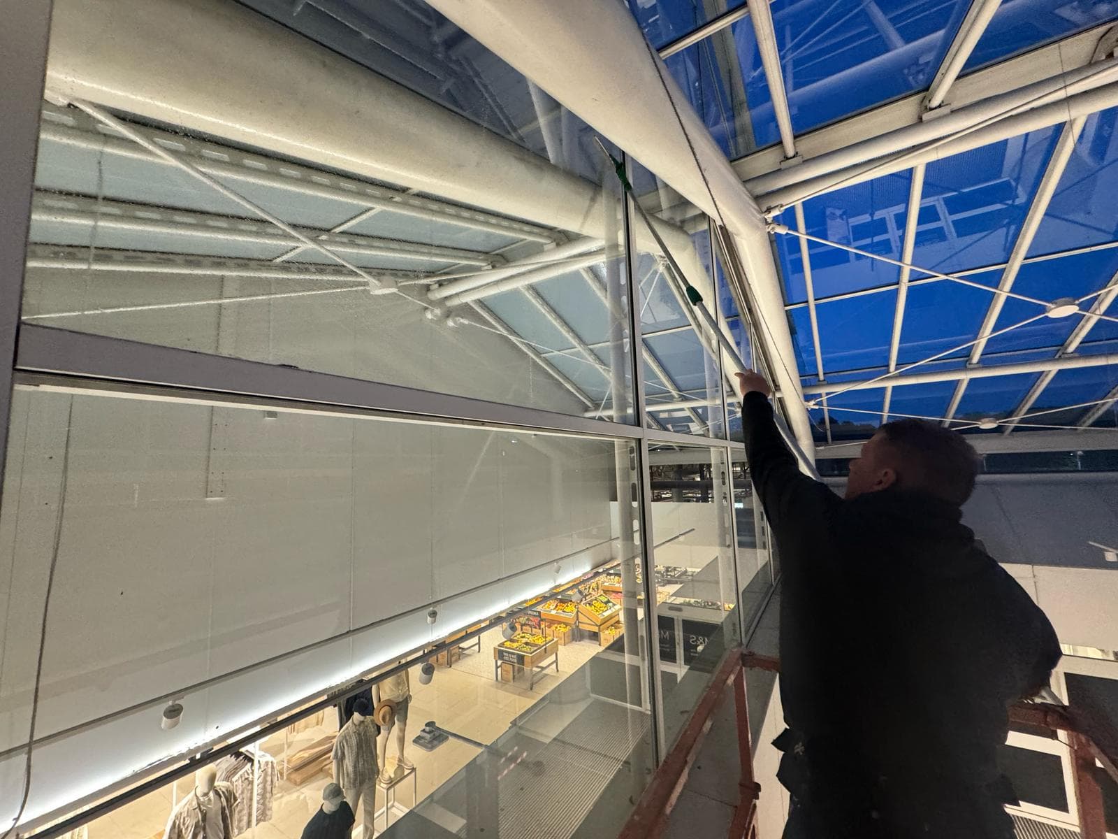 Business park cleaning in Stirling area